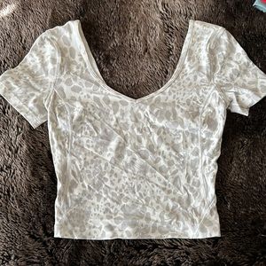 Lululemon cap sleeve athletic top